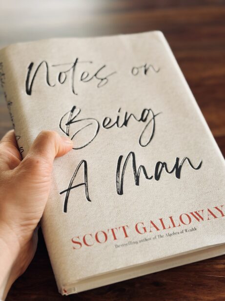 note on being a man kniha